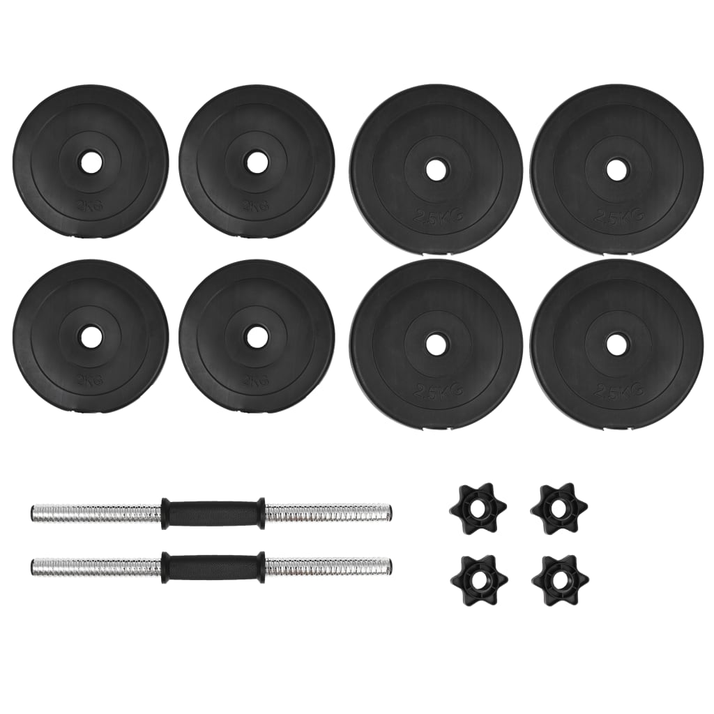 14 Piece Dumbbell Set 20 kg