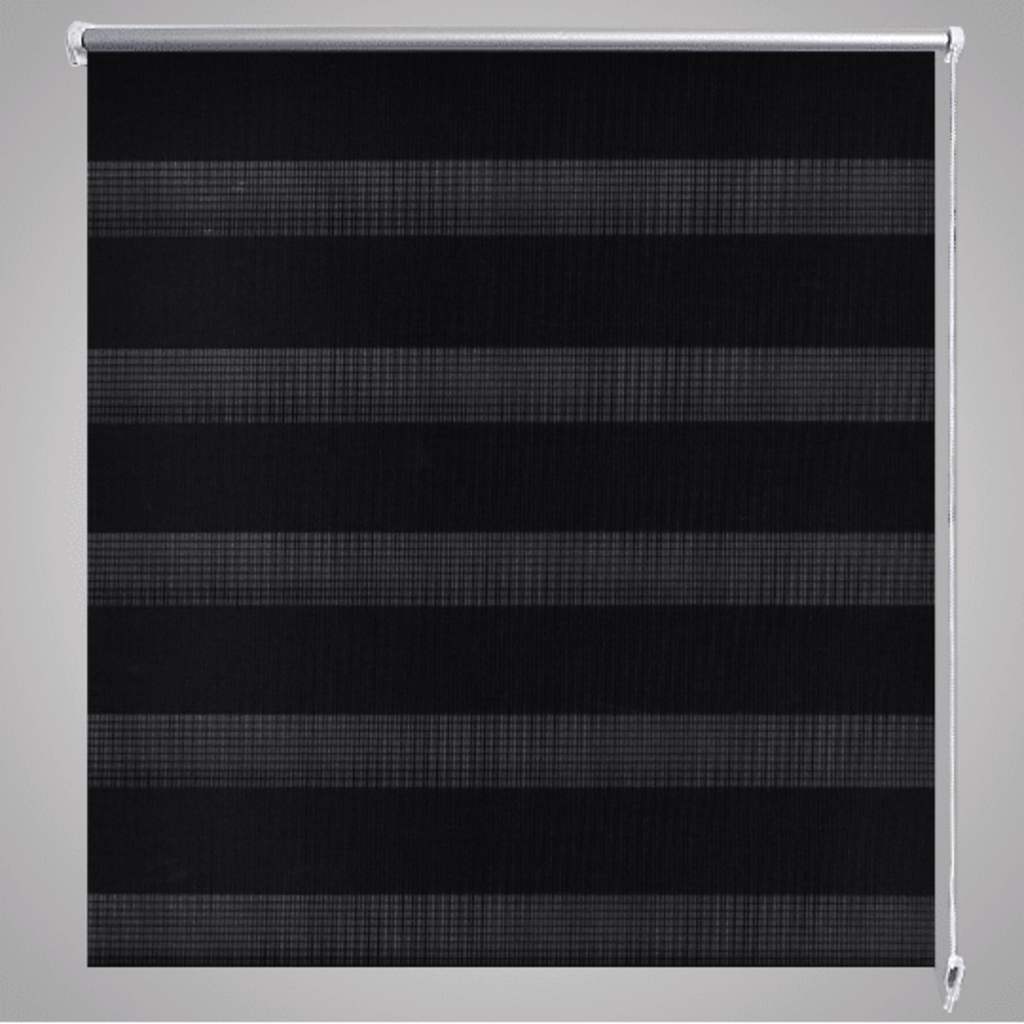 Zebra Blind 40 x 100 cm Black