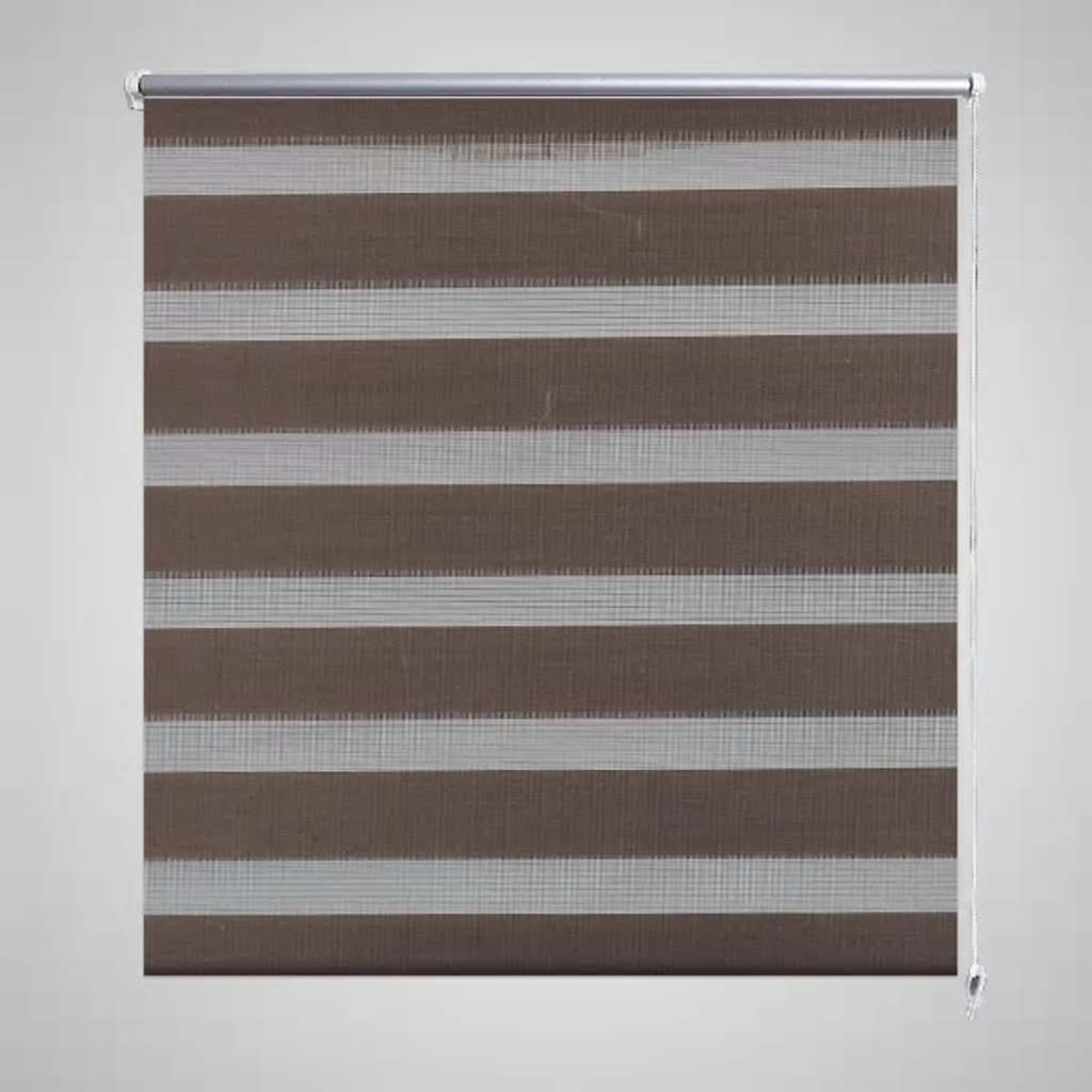 Zebra Blind 80 x 150 cm Coffee