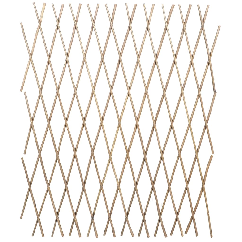 Willow Trellis Fence 5 pcs 180x90 cm