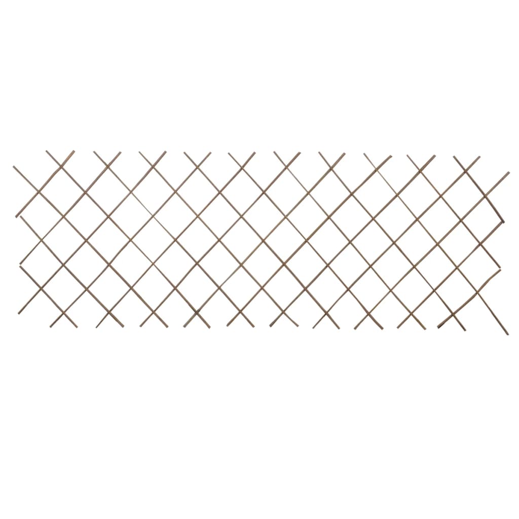 Willow Trellis Fence 5 pcs 180x90 cm