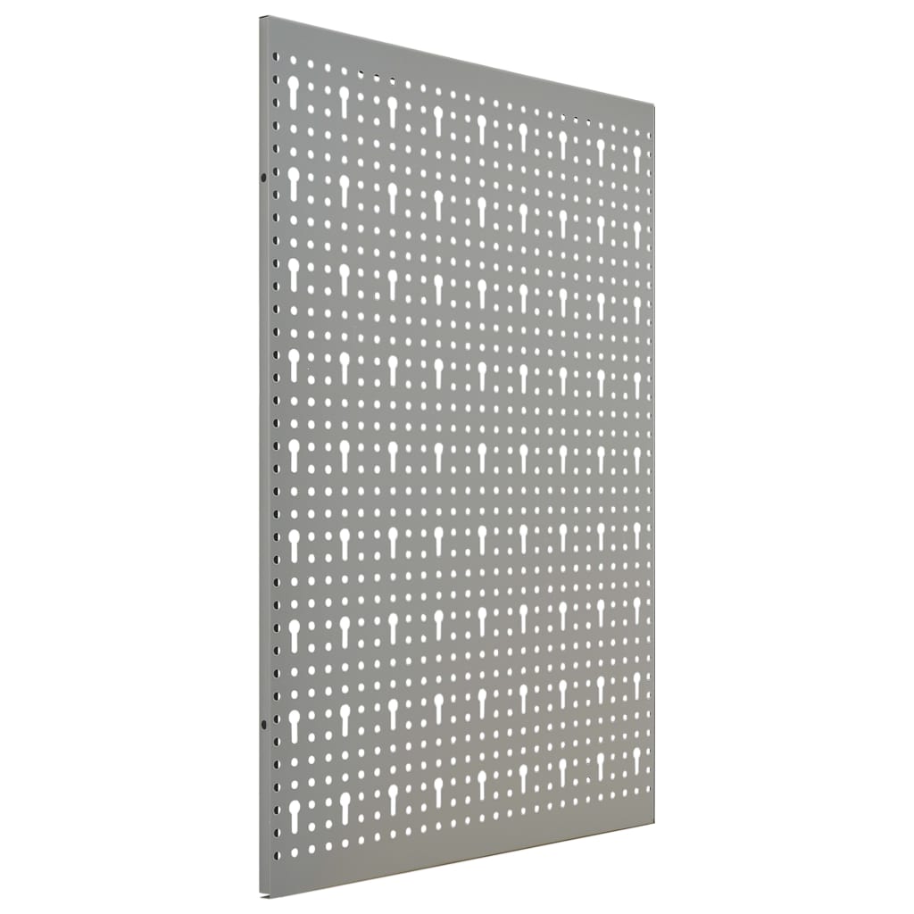 Wall-mounted Peg Boards 3 pcs 40x58 cm Steel