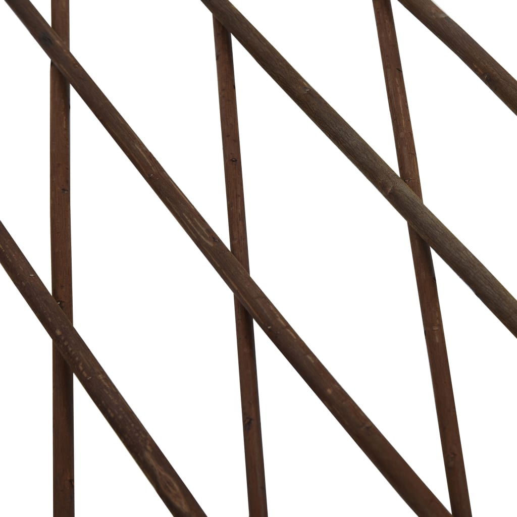 Willow Trellis Fences 5 pcs 180x60 cm