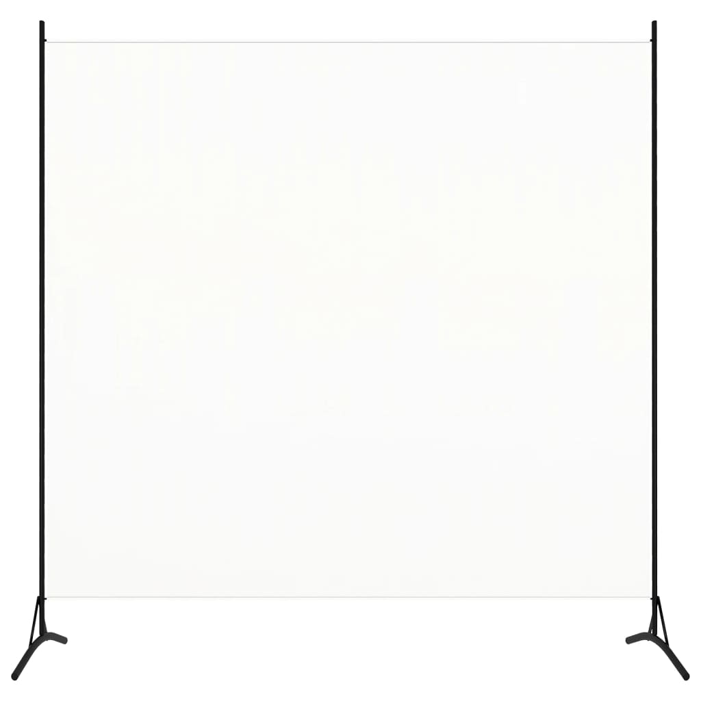 1-Panel Room Divider White 175x180 cm