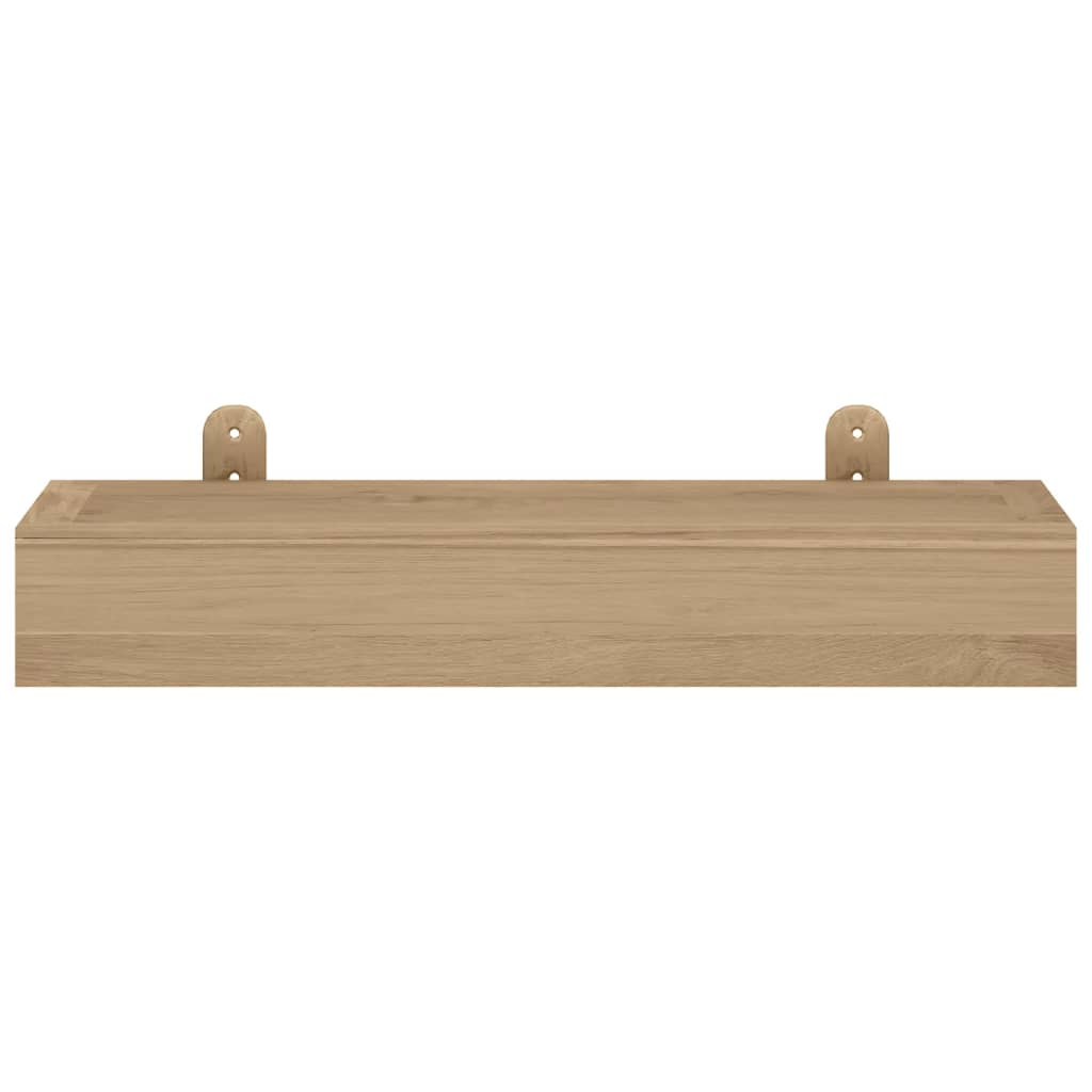 Wall Shelves 2 pcs 40x15x4 cm Solid Wood Teak