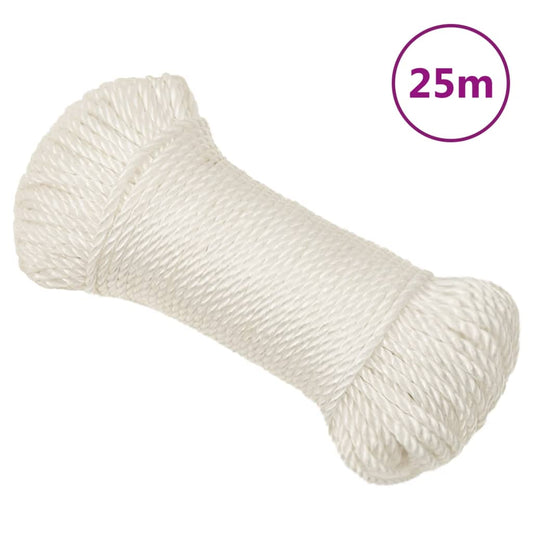 Work Rope White 3 mm 25 m Polypropylene