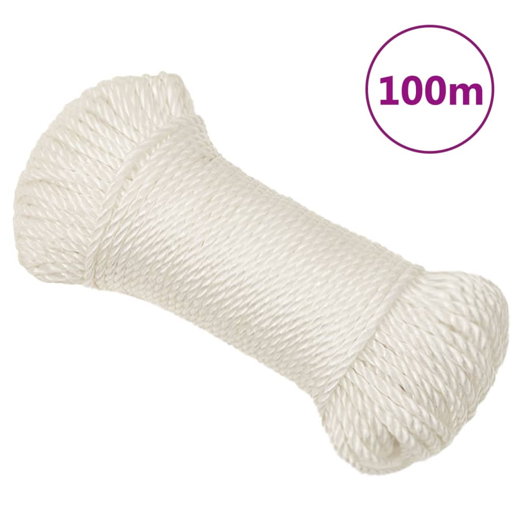 Work Rope White 3 mm 100 m Polypropylene