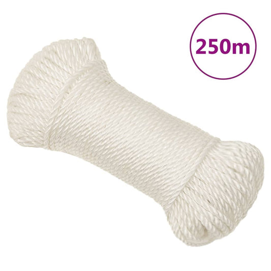 Work Rope White 6 mm 250 m Polypropylene