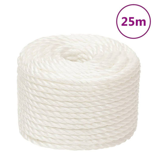 Work Rope White 14 mm 25 m Polypropylene