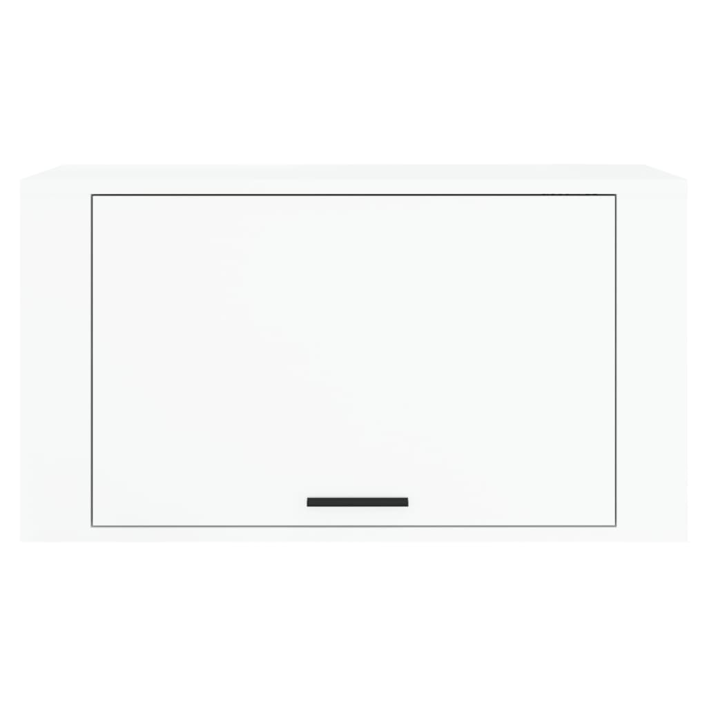 Wall-mounted Shoe Cabinet High Gloss White 70x35x38 cm Engineered Wood