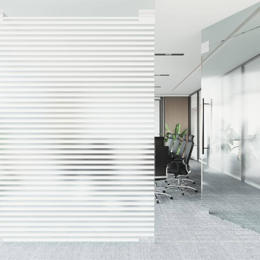 Window Film Frosted Blinds Pattern 90x500 cm PVC