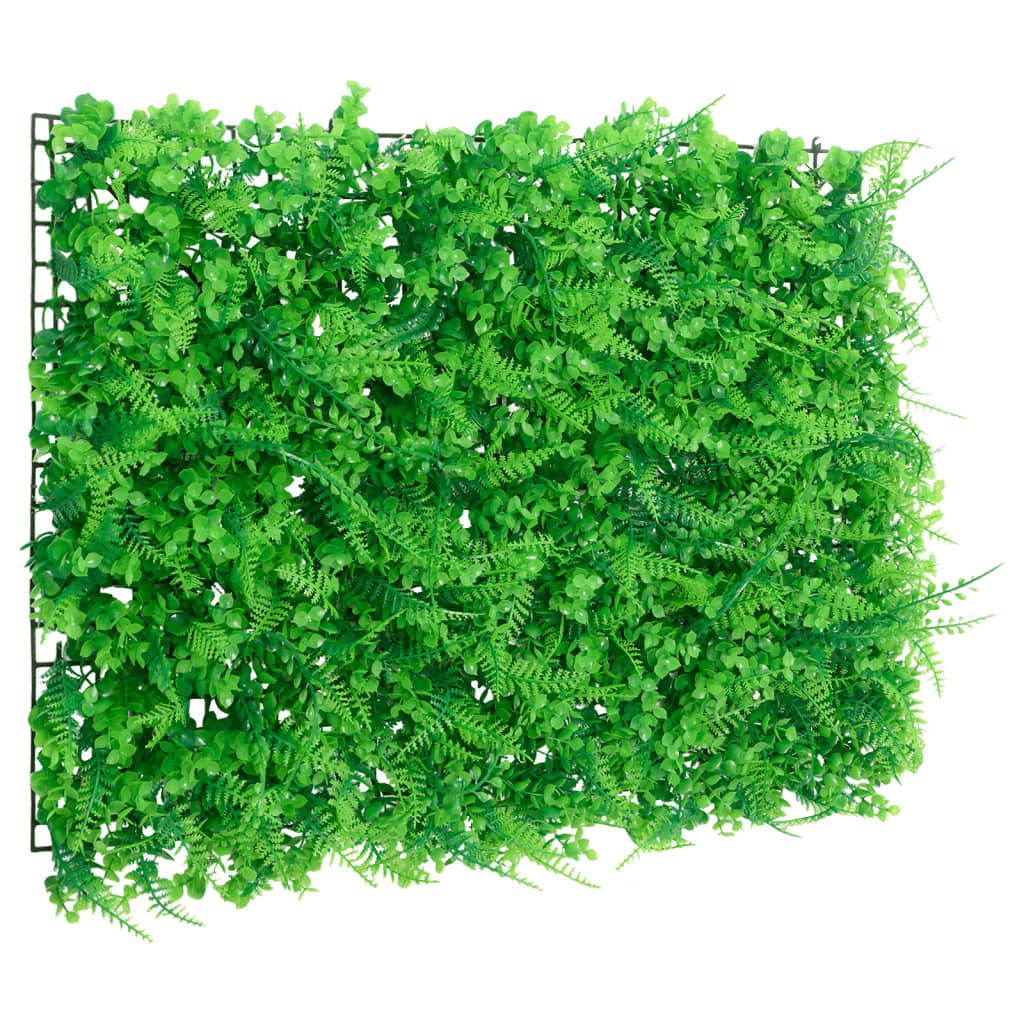  vidaXL Artificial Fern Leaf Fence 6 pcs Green 40x60 cm