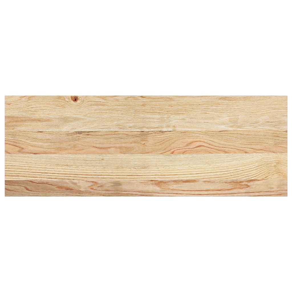 Window Sills 2 pcs Untreated 70x25x2 cm Solid Wood Oak