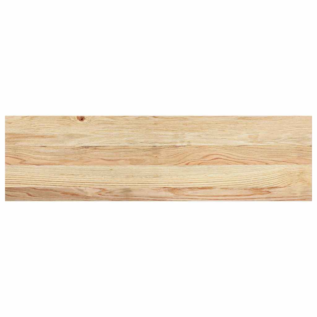 Window Sills 2 pcs Untreated 90x25x2 cm Solid Wood Oak