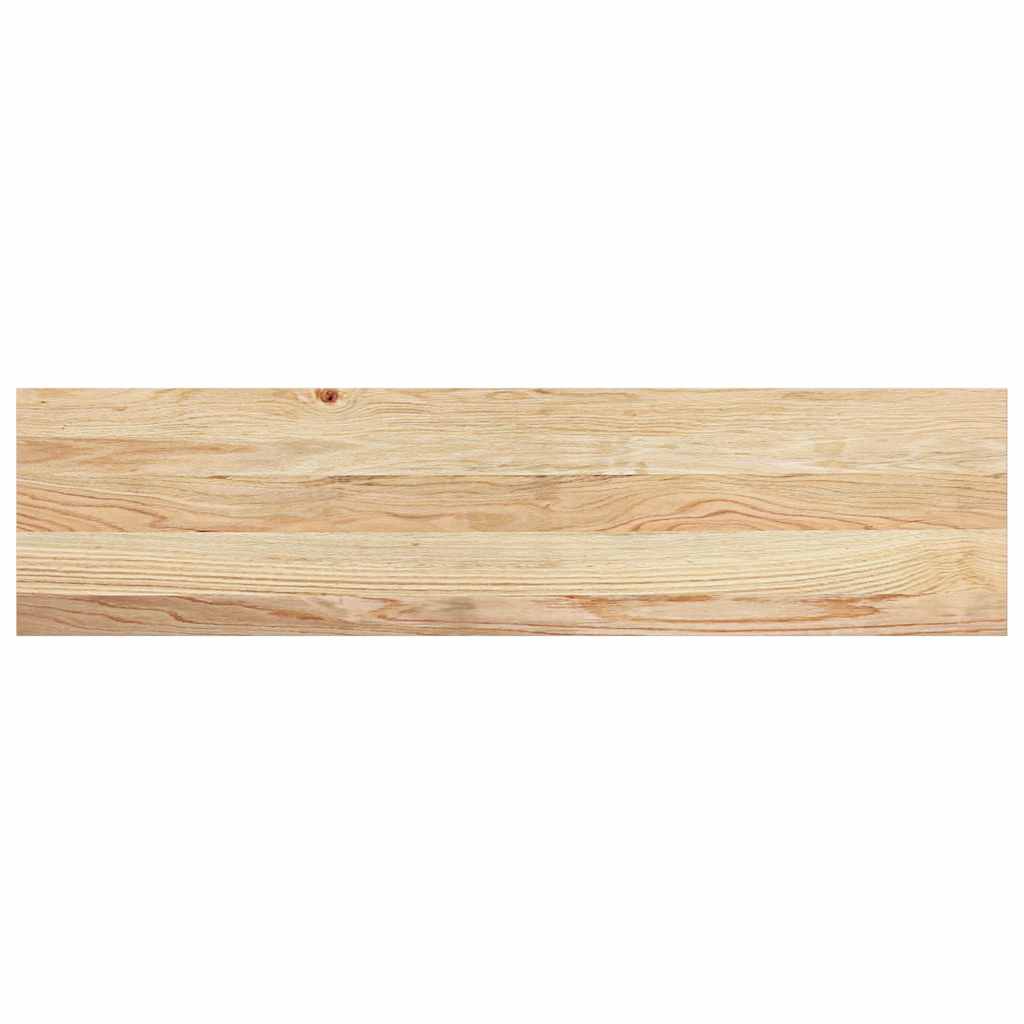 Window Sills 2 pcs Untreated 100x25x2 cm Solid Wood Oak