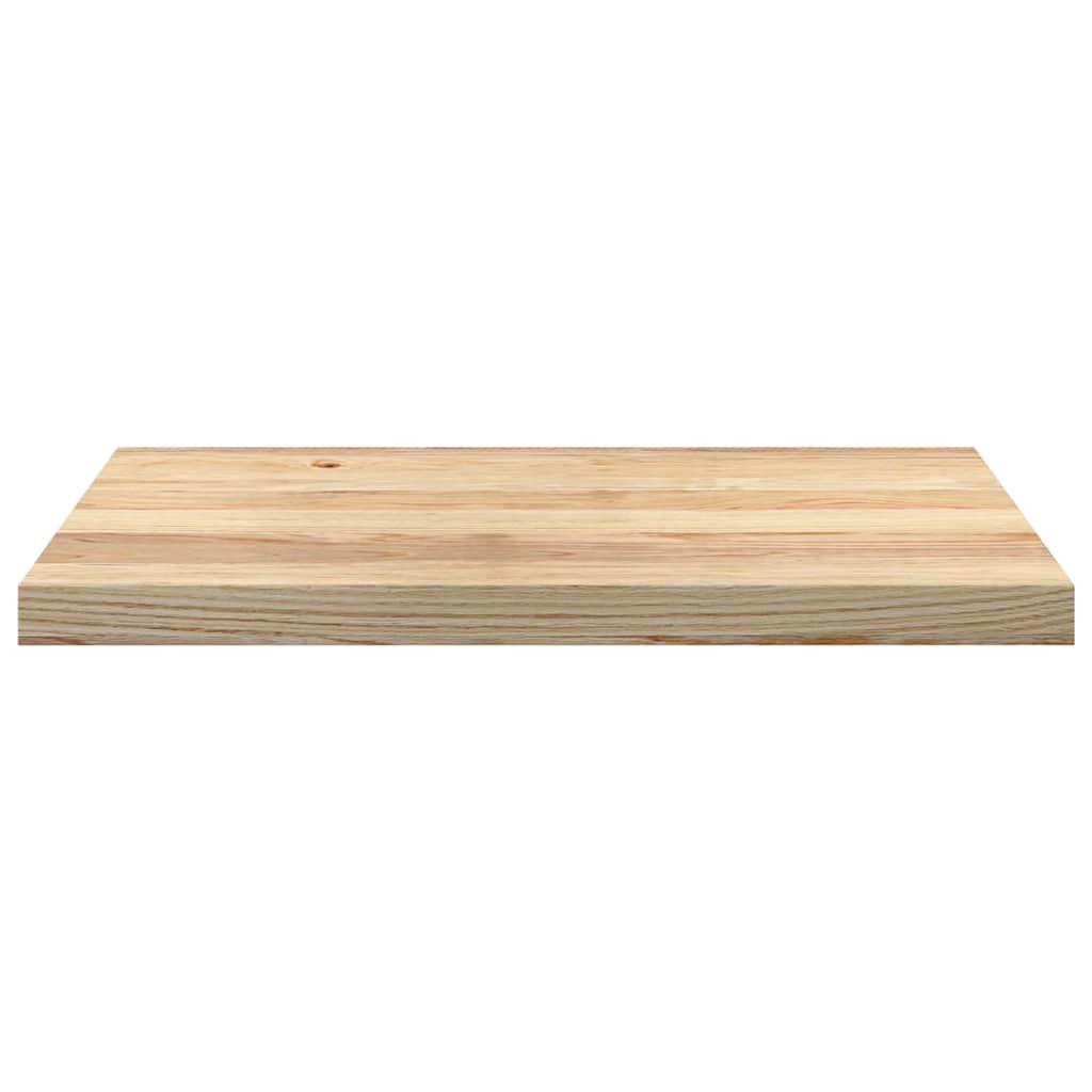 Window Sills 2 pcs Untreated 70x40x2 cm Solid Wood Oak