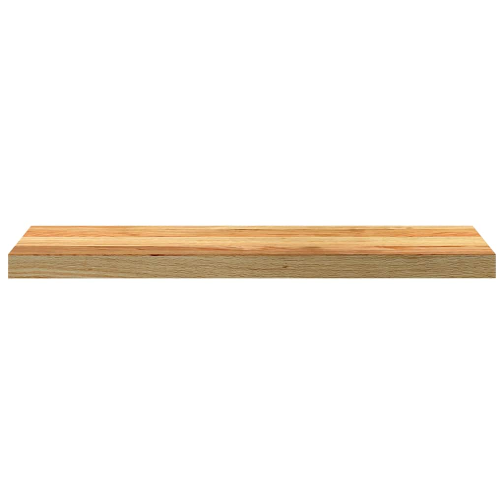 Window Sills 2 pcs Light Brown 80x20x2 cm Solid Wood Oak