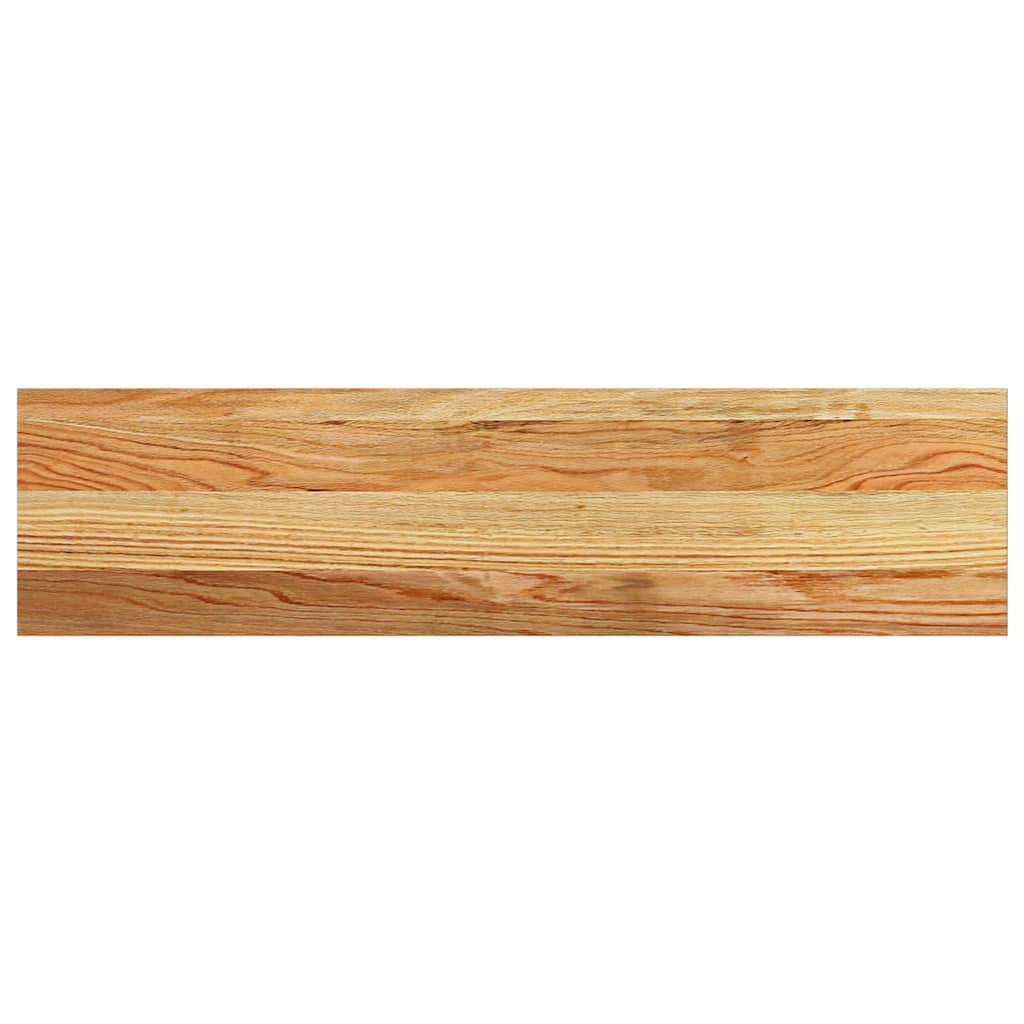 Window Sills 2 pcs Light Brown 80x20x2 cm Solid Wood Oak