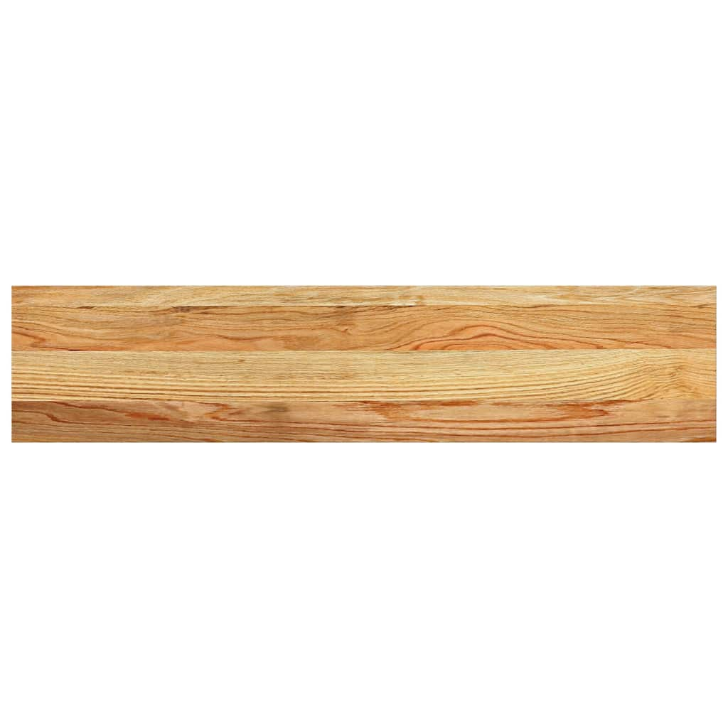 Window Sills 2 pcs Light Brown 90x20x2 cm Solid Wood Oak