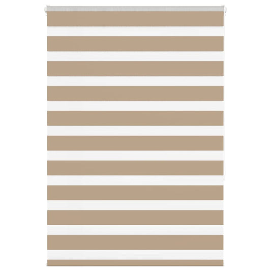 Zebra Blind Sand Brown 100x150 cm Fabric Width 95.9 cm Polyester