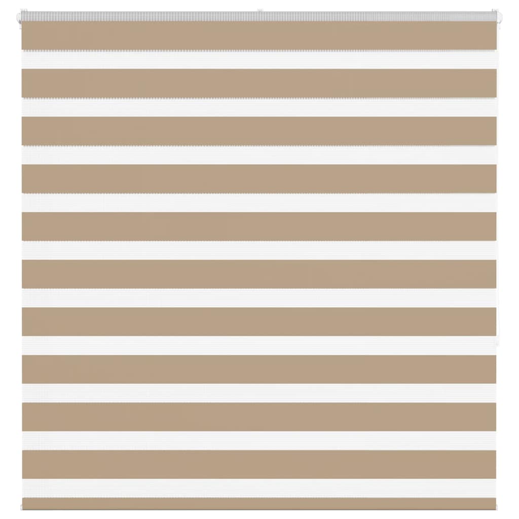 Zebra Blind Sand Brown 145x150 cm Fabric Width 140.9 cm Polyester