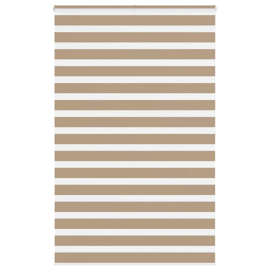 Zebra Blind Sand Brown 150x200 cm Fabric Width 145.9 cm Polyester