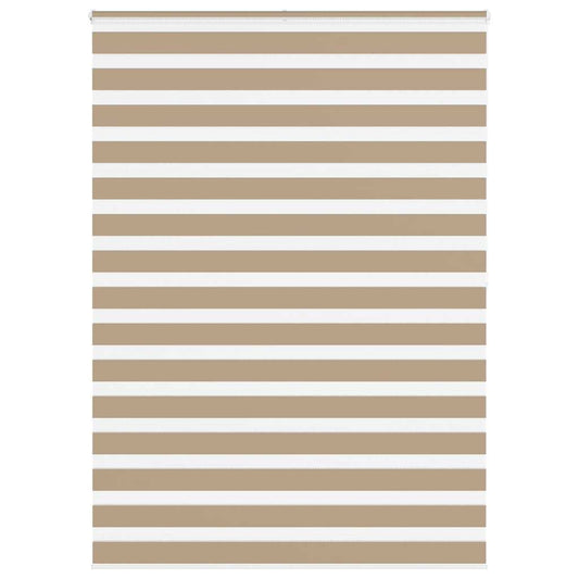 Zebra Blind Sand Brown 160x200 cm Fabric Width 155.9 cm Polyester