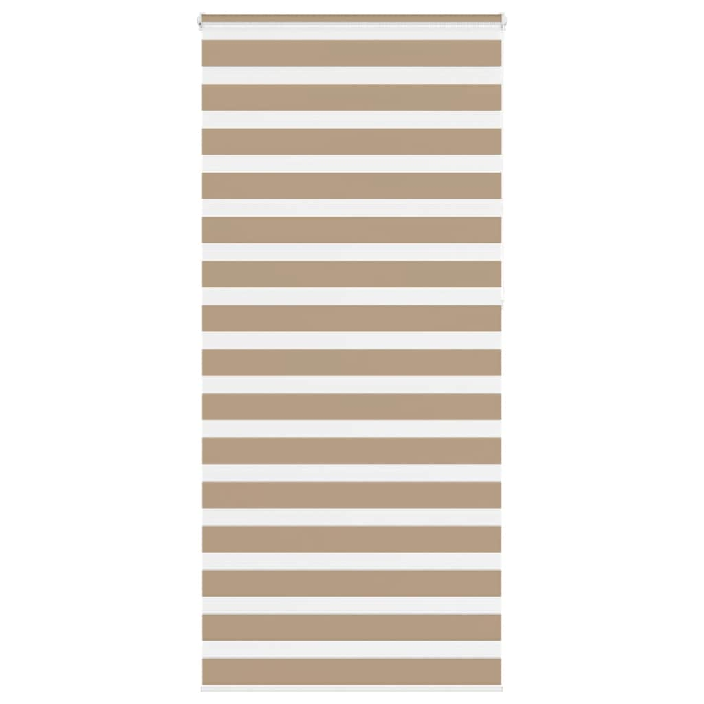 Zebra Blind Sand Brown 95x230 cm Fabric Width 90.9 cm Polyester