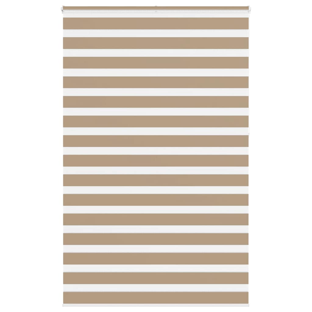 Zebra Blind Sand Brown 150x230 cm Fabric Width 145.9 cm Polyester