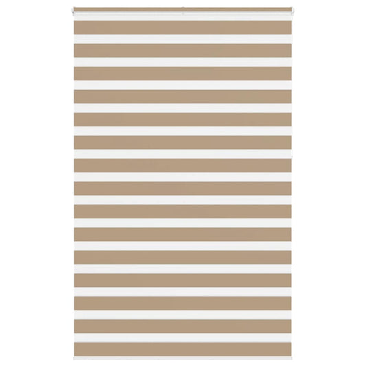 Zebra Blind Sand Brown 150x230 cm Fabric Width 145.9 cm Polyester