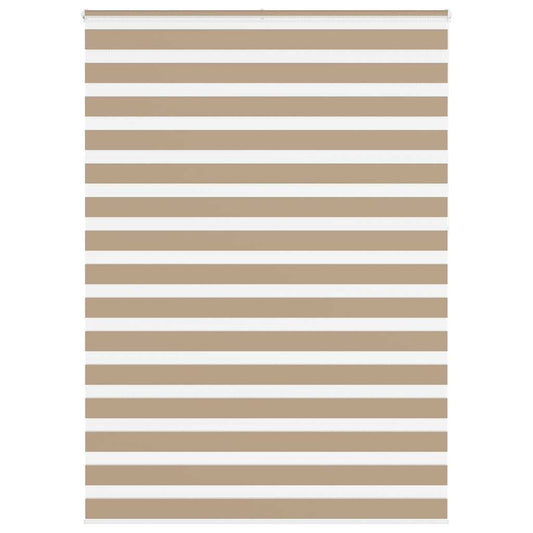 Zebra Blind Sand Brown 155x230 cm Fabric Width 150.9 cm Polyester