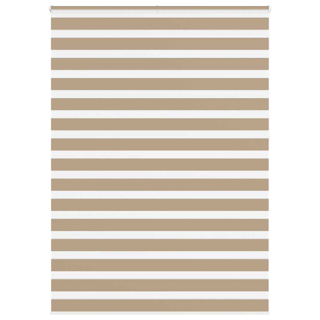 Zebra Blind Sand Brown 160x230 cm Fabric Width 155.9 cm Polyester