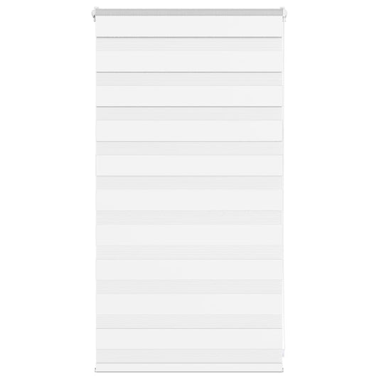 Zebra Blind White 80x100 cm Fabric Width 75.9 cm Polyester