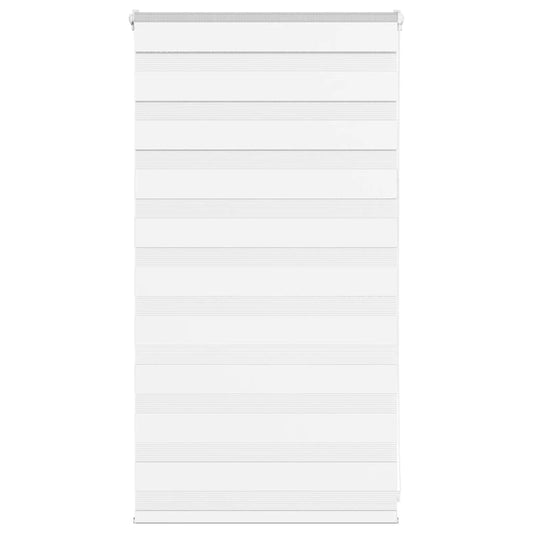 Zebra Blind White 90x100 cm Fabric Width 85.9 cm Polyester