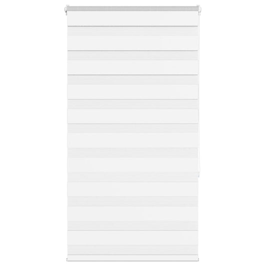 Zebra Blind White 75x150 cm Fabric Width 70.9 cm Polyester