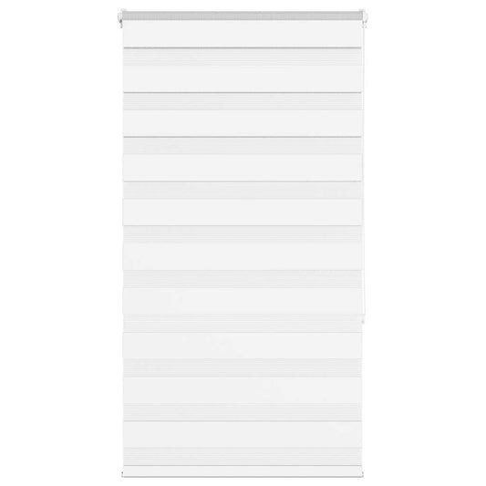 Zebra Blind White 80x150 cm Fabric Width 75.9 cm Polyester