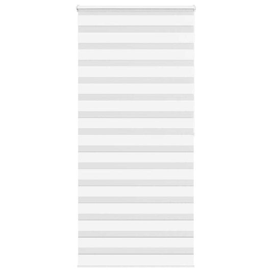 Zebra Blind White 105x200 cm Fabric Width 100.9 cm Polyester