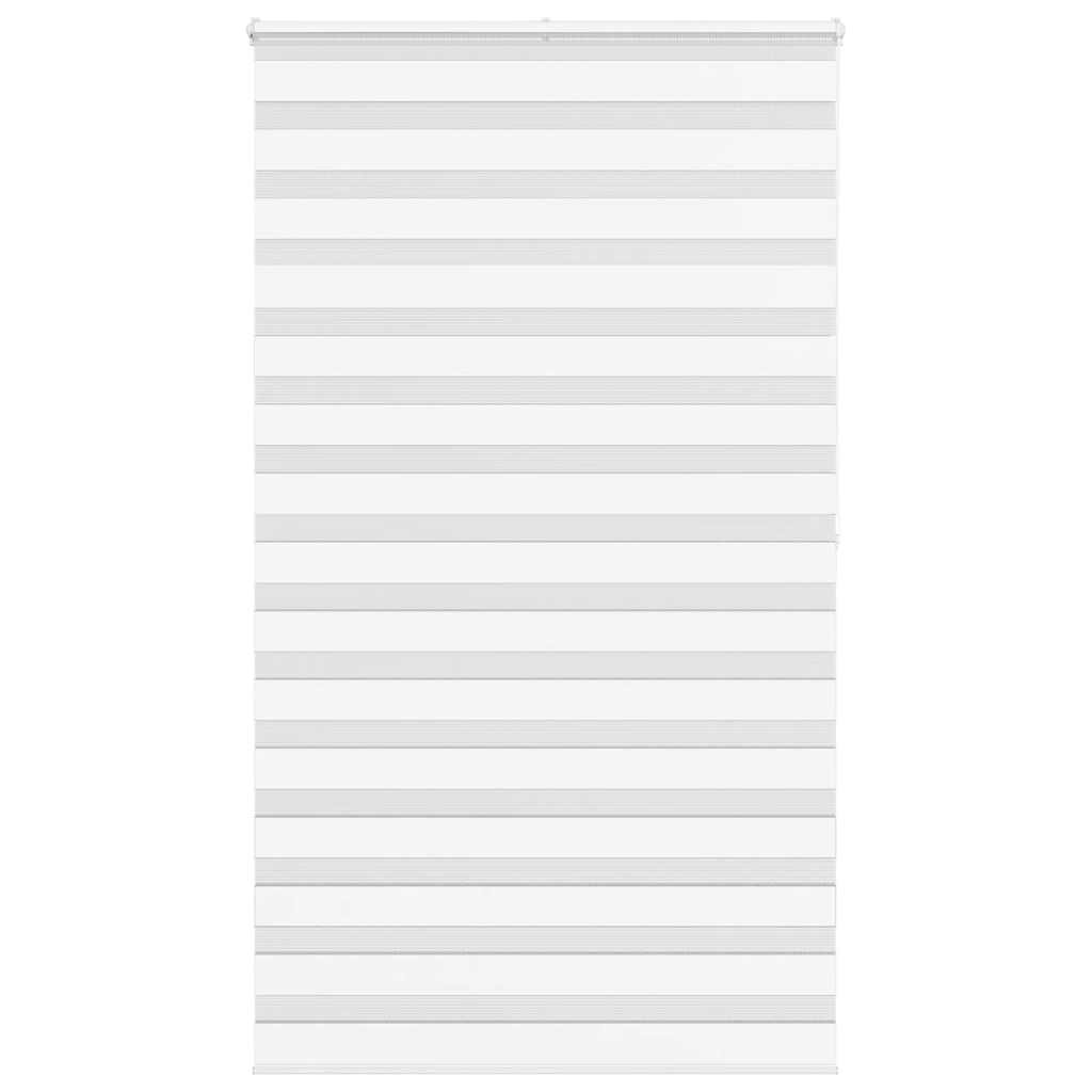 Zebra Blind White 135x200 cm Fabric Width 130.9 cm Polyester