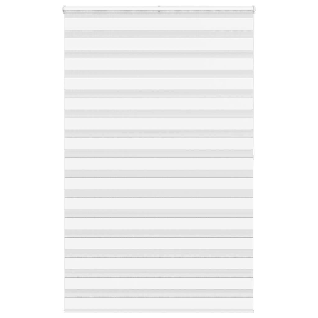 Zebra Blind White 140x200 cm Fabric Width 135.9 cm Polyester