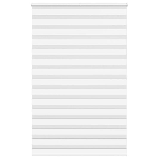 Zebra Blind White 140x200 cm Fabric Width 135.9 cm Polyester