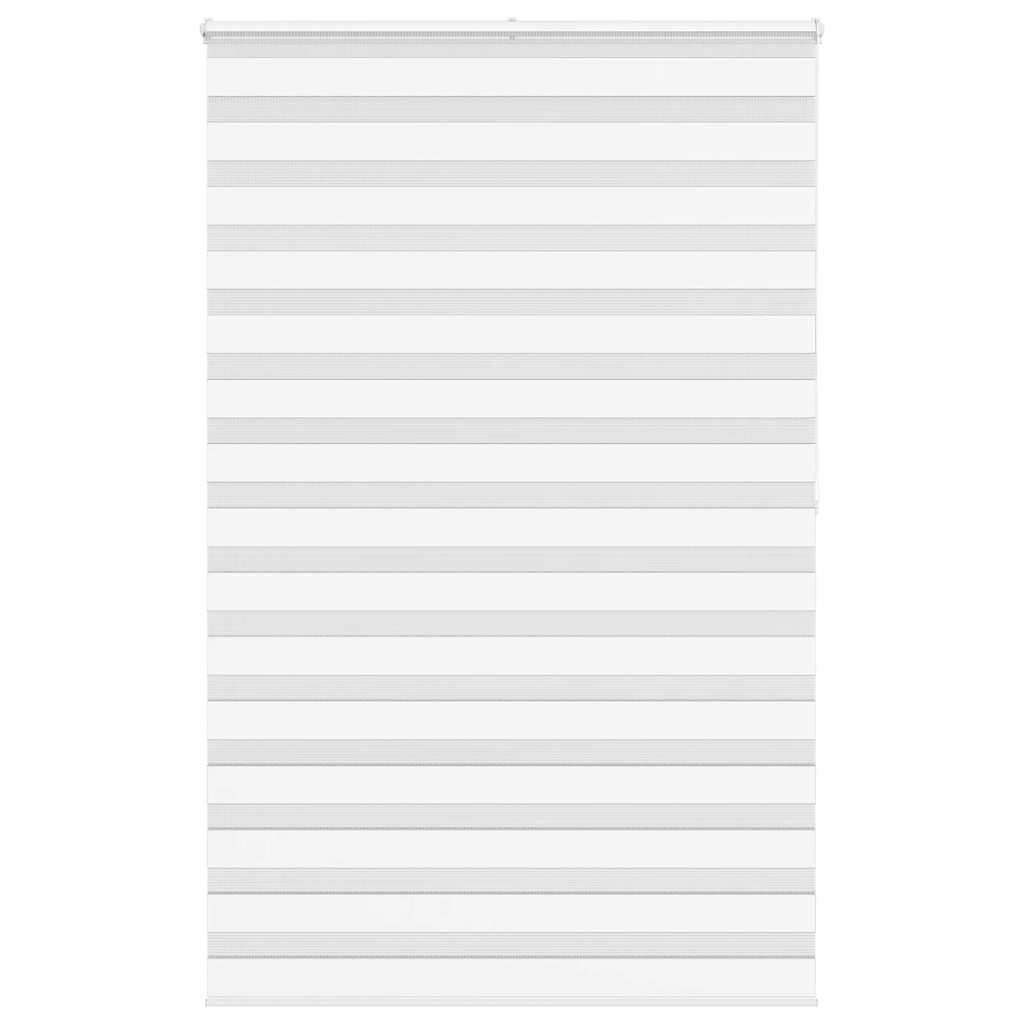 Zebra Blind White 145x200 cm Fabric Width 140.9 cm Polyester