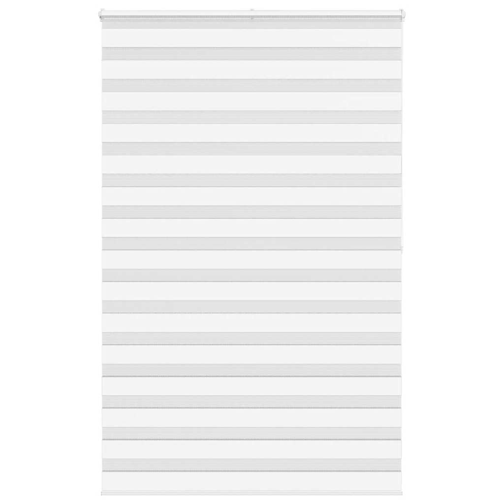 Zebra Blind White 150x200 cm Fabric Width 145.9 cm Polyester