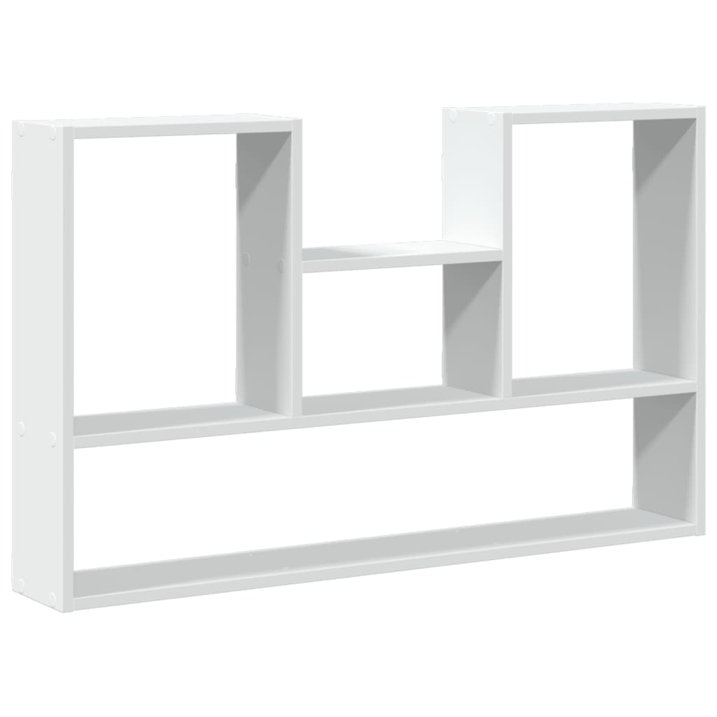 Wall Shelf White 99x15x60 cm Engineered Wood